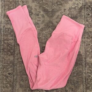 ALO Alosoft High-Waist lounge legging small pink Leggings